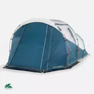 Quechua 4 Person Camping Tent – 1 Room – Arpenaz 4.1 Fresh & Black